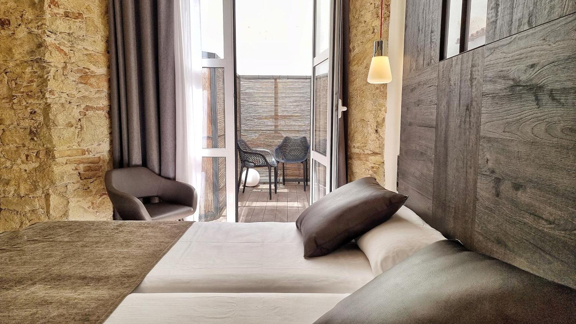 Interior Double or Twin Room Patio